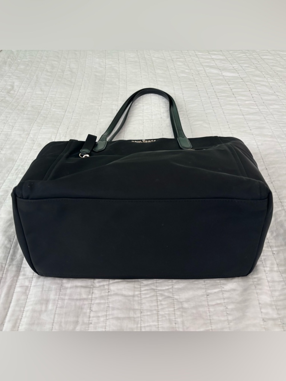 Kate Spade Chelsea Black Nylon Tote Bag with Multiple Pockets - Picture 2 of 14